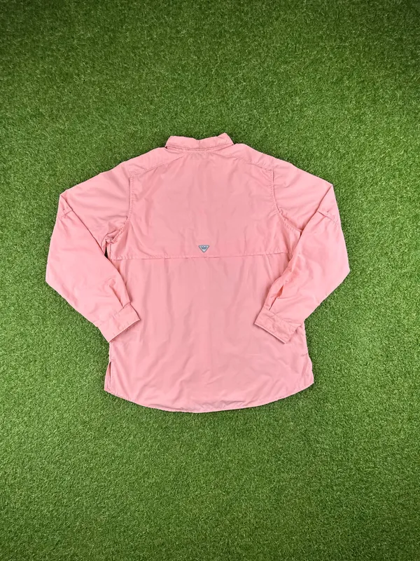 Columbia Sportswear pink long sleeve button up Shacket - Image 18