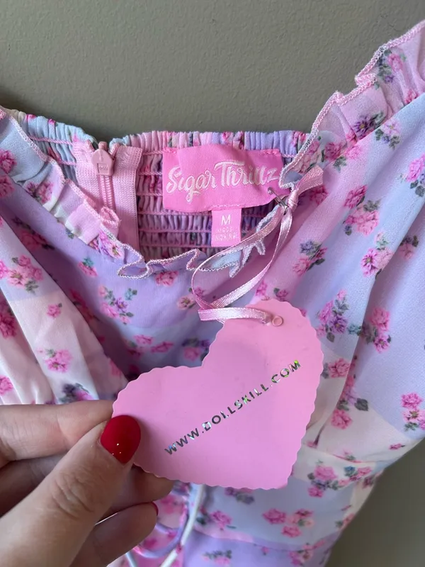 Dollskill Floral Dress - Image 2
