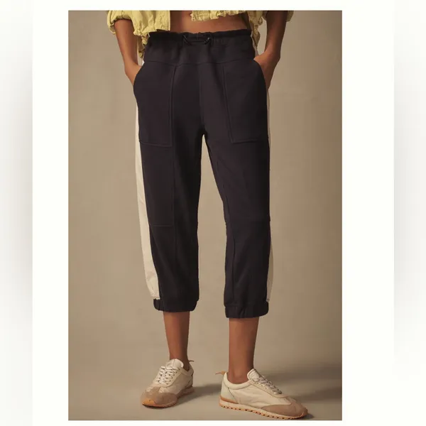 Anthropologie Colorblock Side Stripe Pants - Image 6