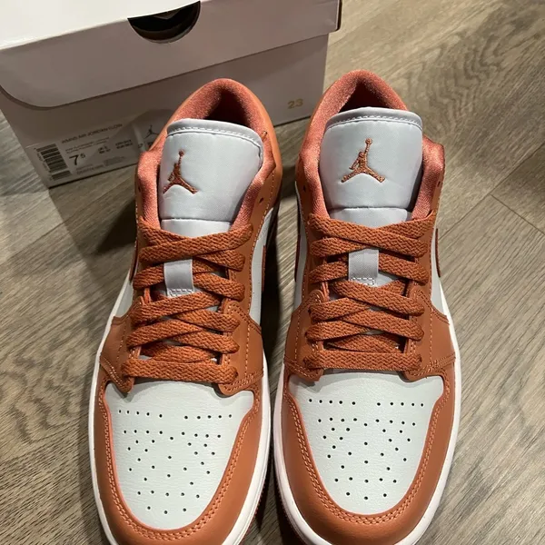 Nike Air Jordan 1 Low AJ1 Sky J Orange Women 7.5 Unisex Casual Shoes DC0774-080 - Image 3