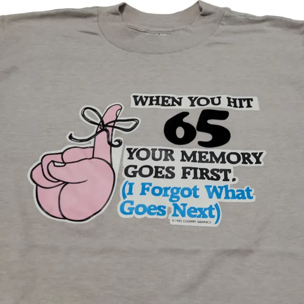 Vintage 1982 Country Graphics Shirt Size Small Funny Graphic Tee When You Hit 65 Unisex T-shirt - Image 3