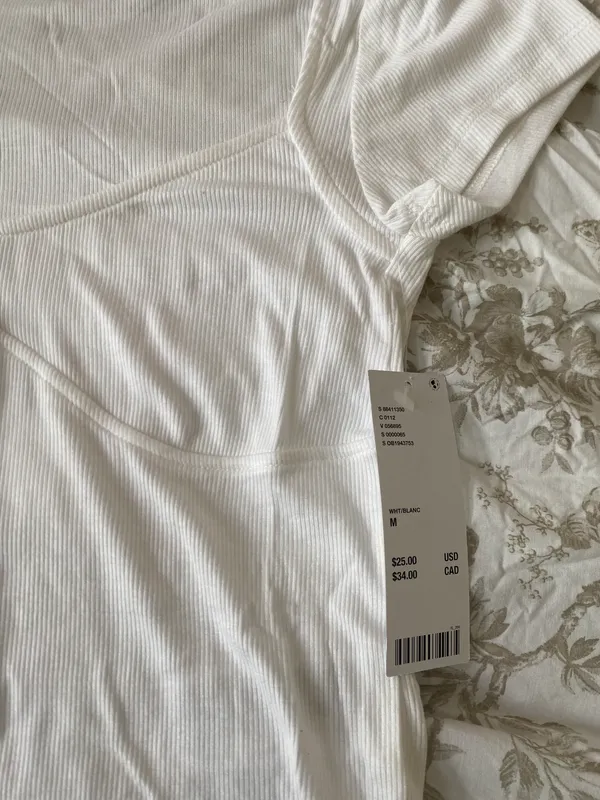 White Corset Tee - Image 2