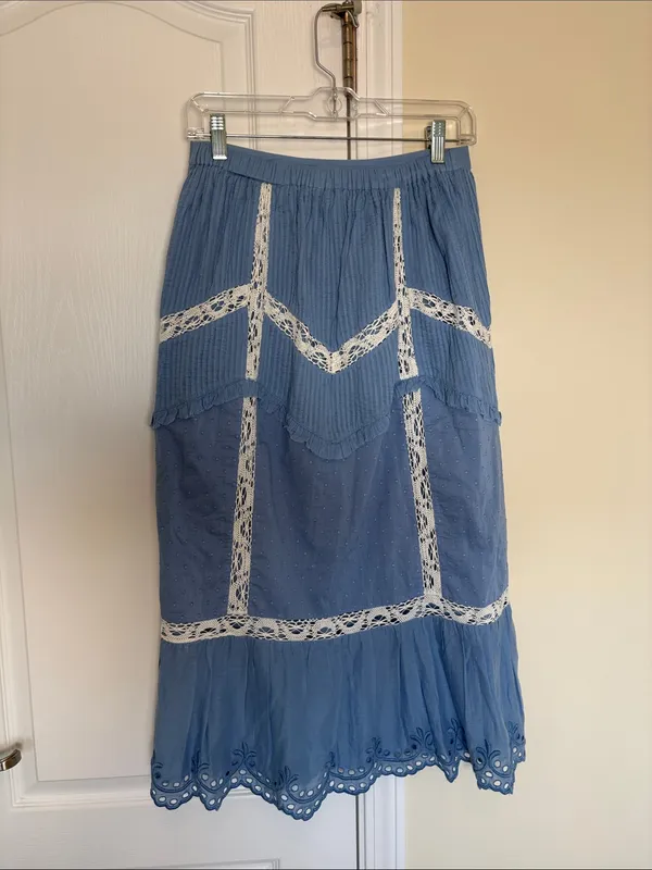 LoveShackFancy Caius Midi Skirt - Image 6