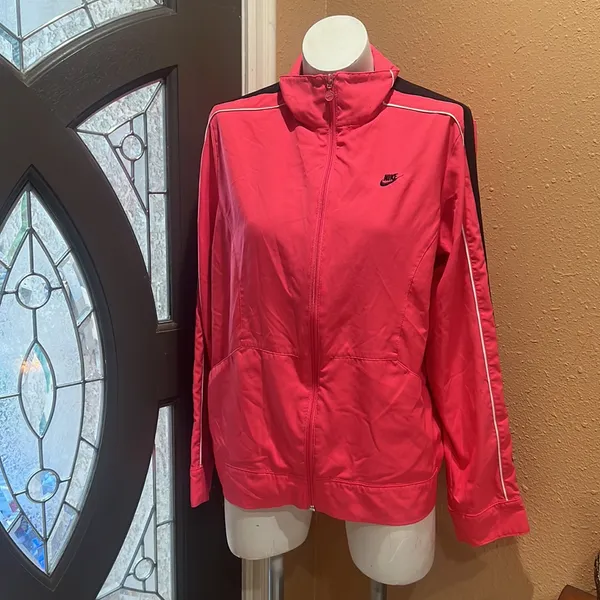 Nike pink full zip jacket - Image 2