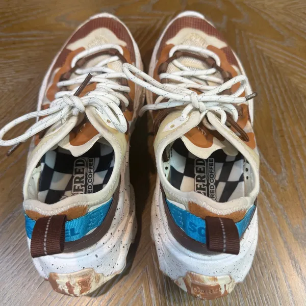 Sorel x Alfred Coffee Kinetic Breakthru Tech Lace Shoes Brown Women's Size 5‎ - Image 6
