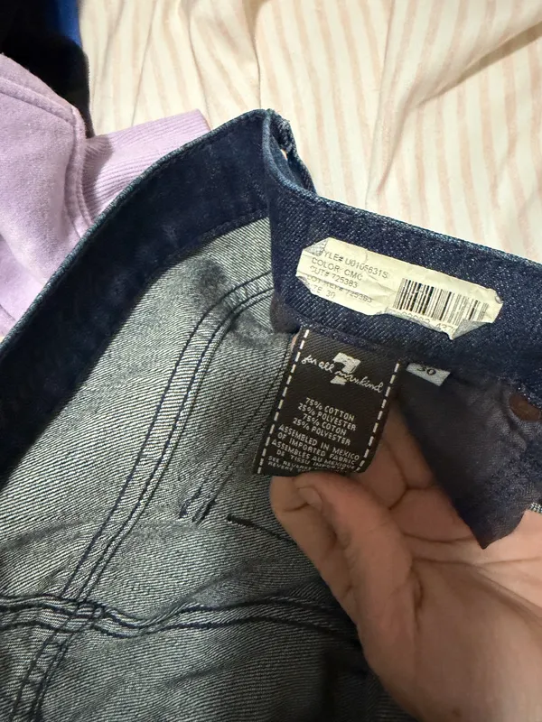 7 For All Mankind Jeans Bootcut Women’s 30 - Image 5