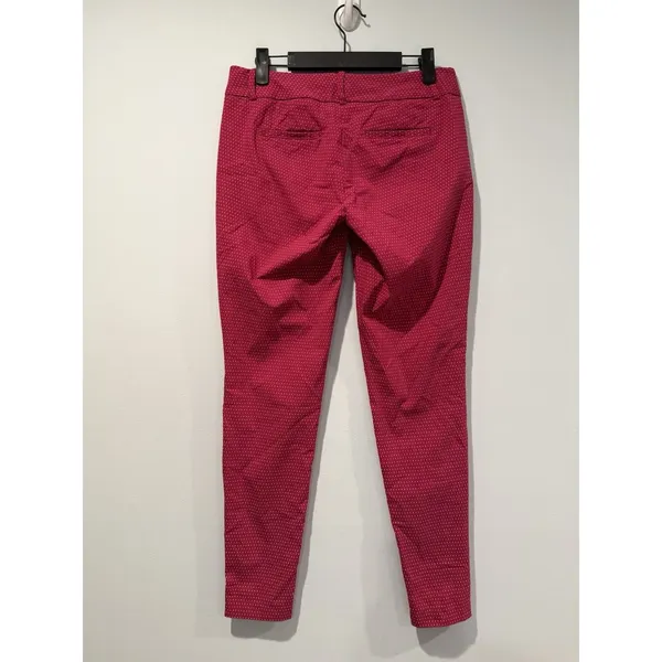 The Limited Extra Stretch Pants Womens 29** Pink Polka Dot Work Career Office - Image 2