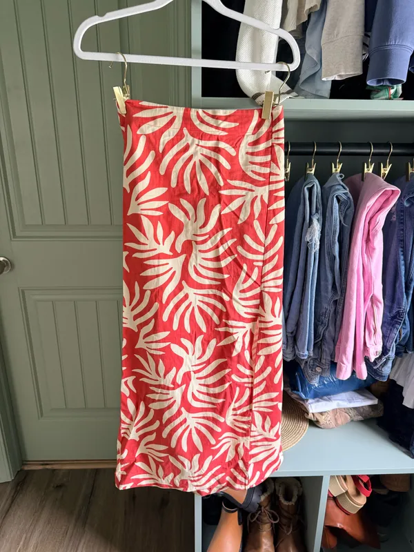 A New Day Coral Reef Midi Skirt - Image 2