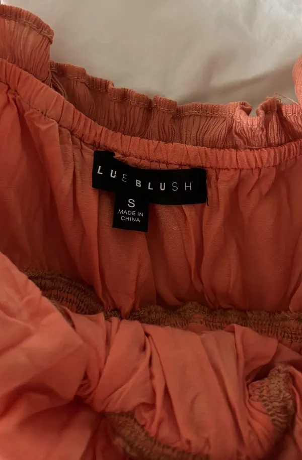 Summer Romper Orange - Image 3