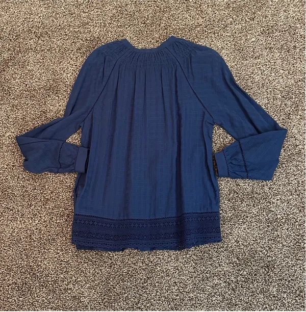 Point Sur Blouse Blue Size XS - Image 3