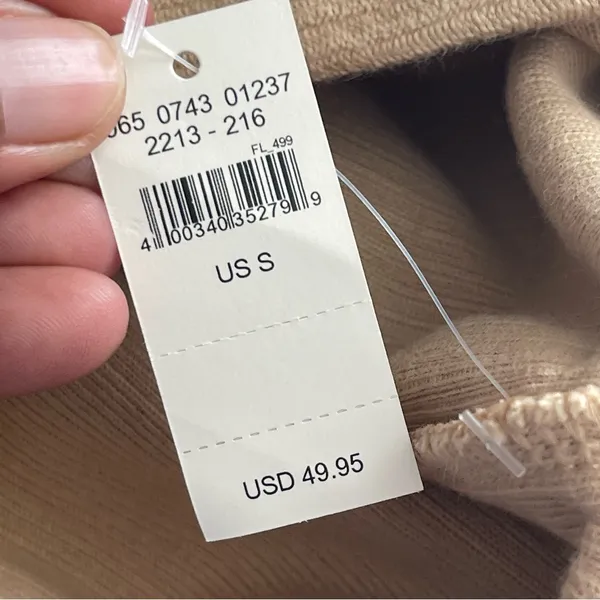 AERIE | Tan Textured Hoodie Sweatshirt Sz S - Image 9