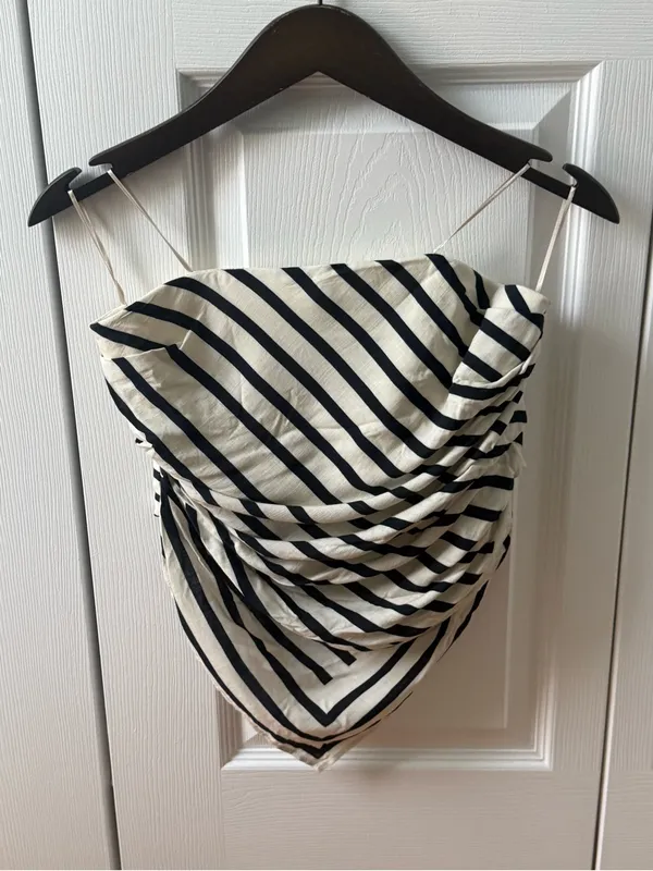 Zara Striped Bandana Tube Top - Image 2