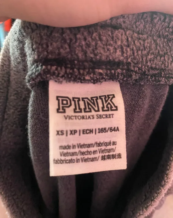 Victoria’s secret Pink Gray Sherpa Joggers - Image 4