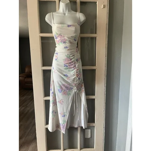 Zara Floral Ruched Dress‎ - Image 6