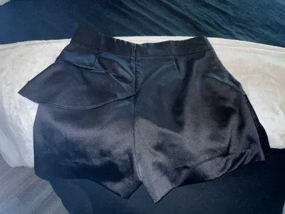 ZARA black Ruffle Skort / Shorts - Image 3