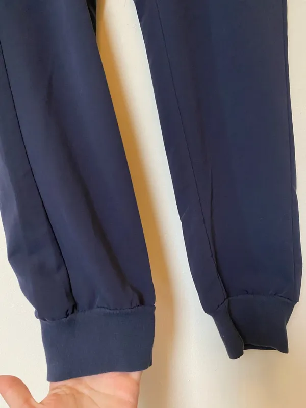 FIGS Zamora 6-Pocket Jogger Scrub Pants Quiet Navy Blue Sz Large TALL - Image 10