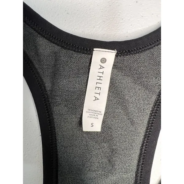 Athleta Speedlight Camo Tank Top Black Camo Women’s Activewear Size Small‎ - Image 5