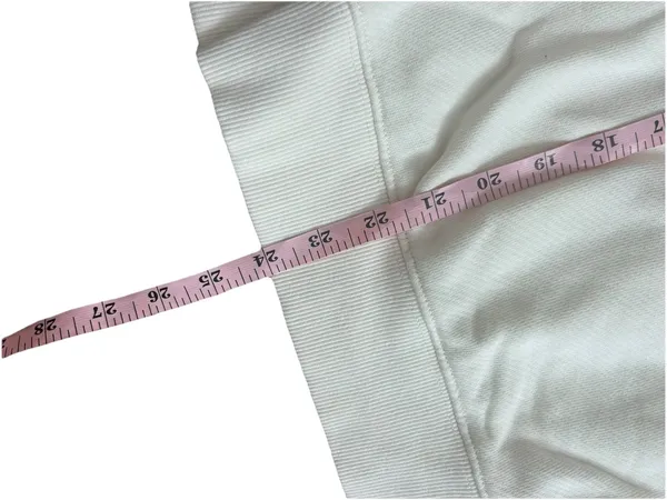PARKE Bridal Mockneck Sweatshirt Cream And Something Blue Letters S/M Heritage - Image 7