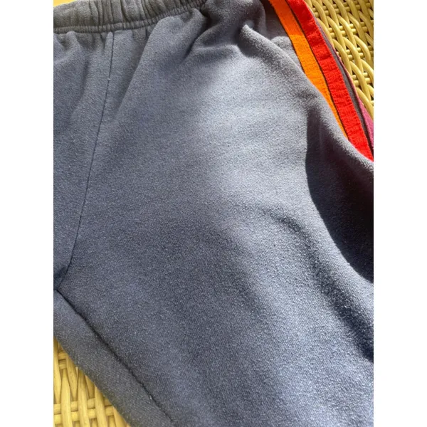 Aviator Nation 5 Stripe Sweatpants Large Unisex athleisure‎ layered maximalist - Image 10
