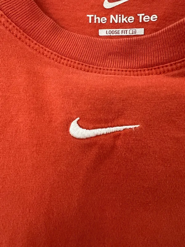 The Nike Tee Loose Fit Orange Tee - Image 3