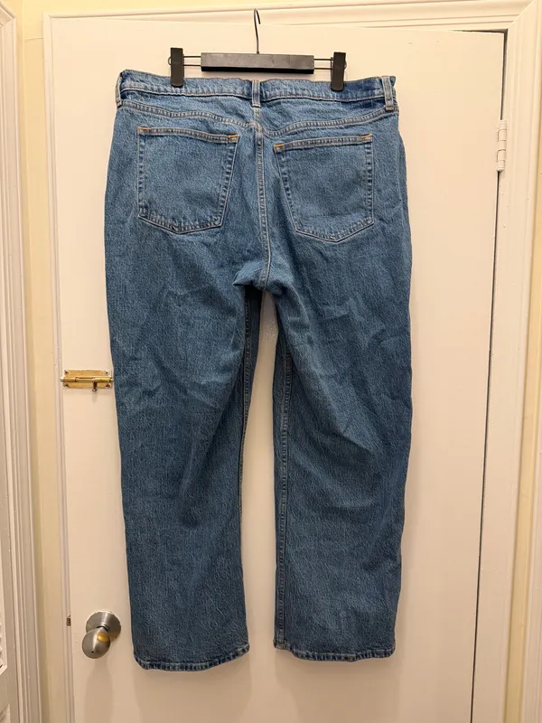 Abercrombie Baggy Low-Rise Jeans Curve Love - Image 3