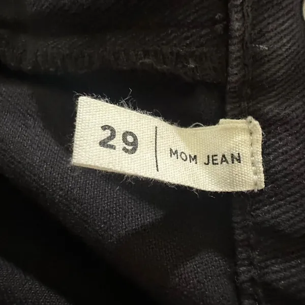 PacSun‎ Mom Jean Size 29 Black Washed Distressed - Image 11