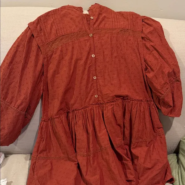 Anthropologie Pilcro Long-Sleeve Mock-Neck Swing Mini Dress - Image 11