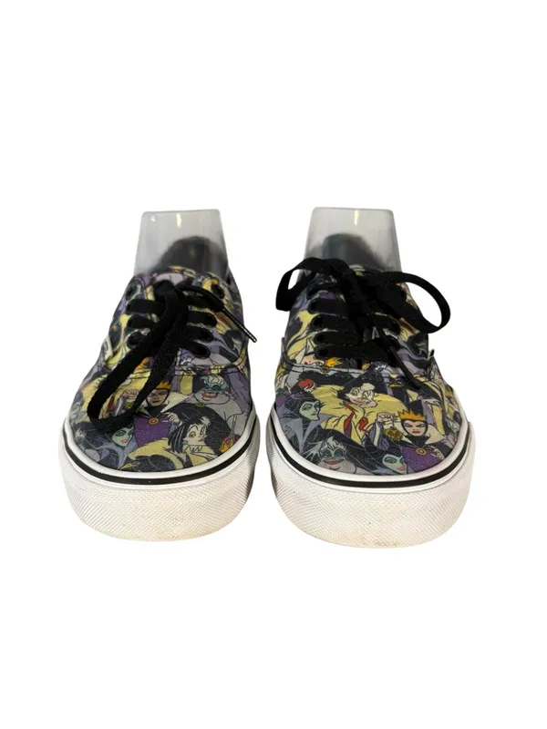 Vans x Disney Villains Authentic M7 W8.5 Maleficent Ursula Cruella Sneakers - Image 4