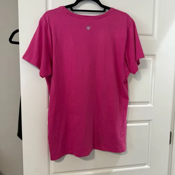 Life Is Good Pink Short Sleeve Classic Fit Graphic T-Shirt - Image 5