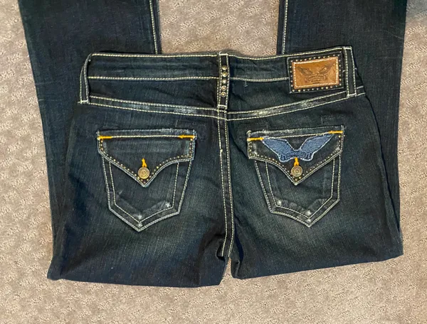 Robin’s Jean NWOT dark denim . Sz 30 - Image 4