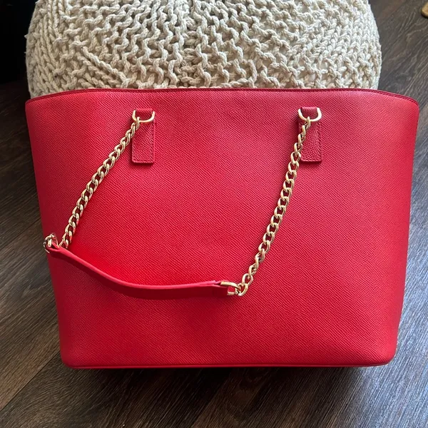 Samantha Thavasa Red Tote Bag - Image 5