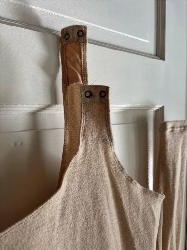 Z Supply Long Sleeve Scoop Neck Bodysuit - Taupe - Image 3