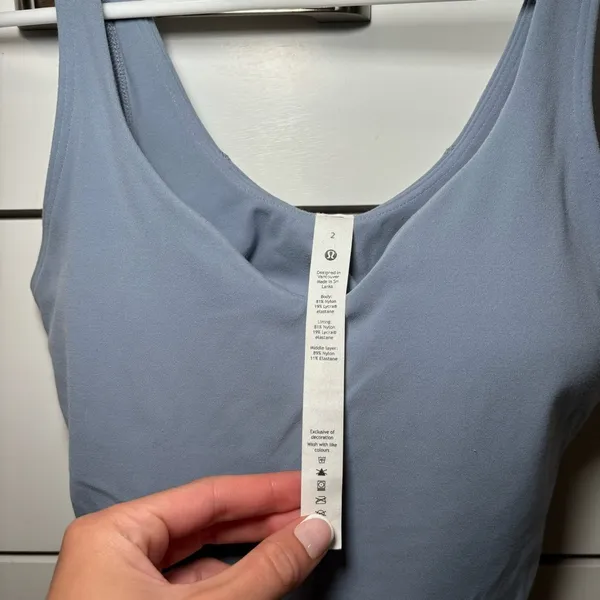 Lululemon Align Tank Top Chambray - Image 7