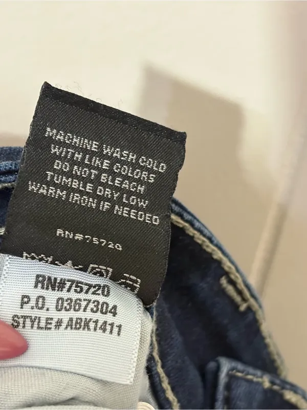 BKE Stella Skinny Jeans Women’s 26L Dark Wash Stretch Mid Rise Denim - Image 12