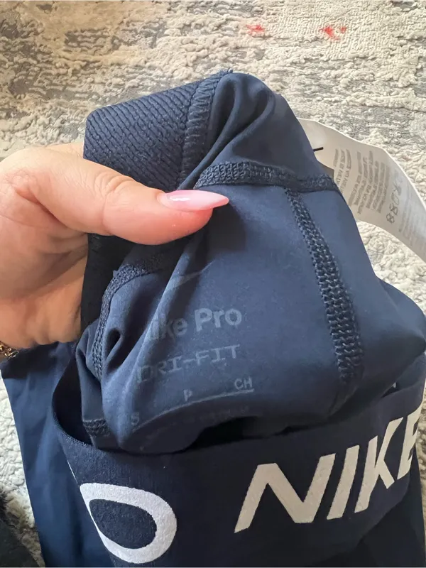 NWT Nike Navy Blue Pro 365 Tight Leggings Size Small - Image 3