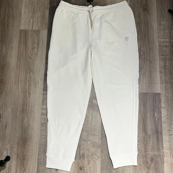 NWT allbirds Women's The R&R Sweatpants Small Natural White Sustainable Athletic - Image 4