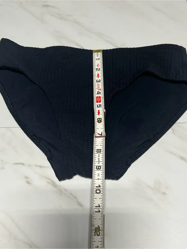 Lululemon Calm Tides Mid Rise Medium Bottom Black Xs - Image 7