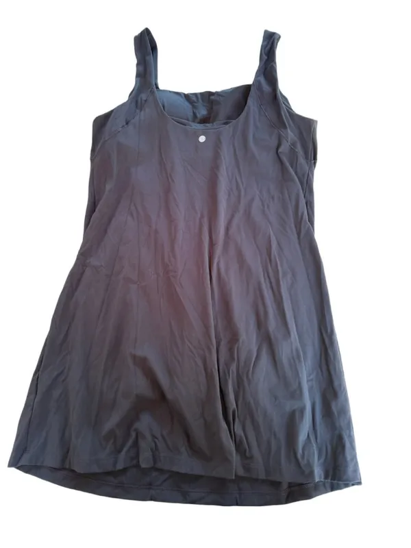Women's Calia Size L Black Athletic Dress with Built-In Bra - Image 2