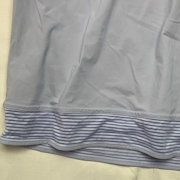 Lululemon size 6 stripe in stride Light Lavender crop Crewneck Athletic Top - Image 5