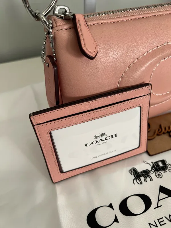 Coach Nolita 19 And Matching ID Card Holder - Image 4