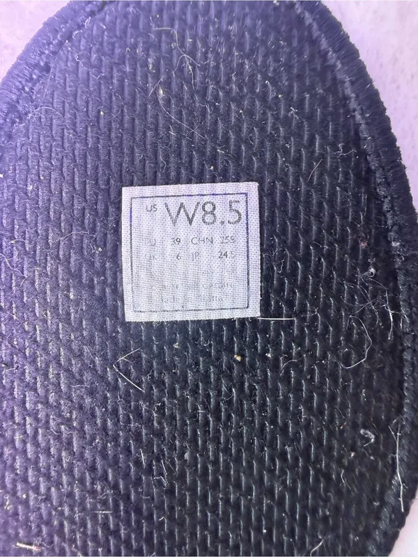 Rothy's Black Knit Ballet Flat with Blue Accent - Image 14