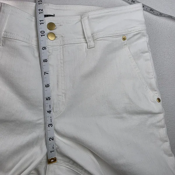 J. Crew NWT Re-Imagined White Wide-Leg Crop Jeans CH889 Size 31P Petite - Image 8