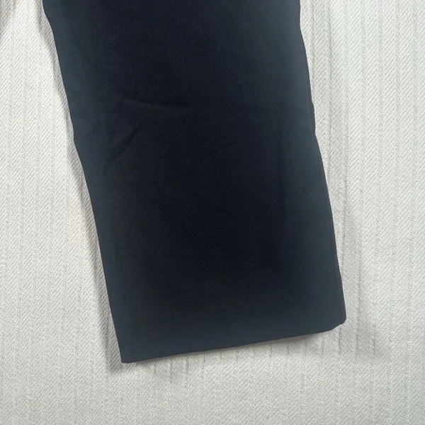 Calvin Klein Women's Size 8 Regular Black Wide-Leg Trousers Dress Pants - Image 11