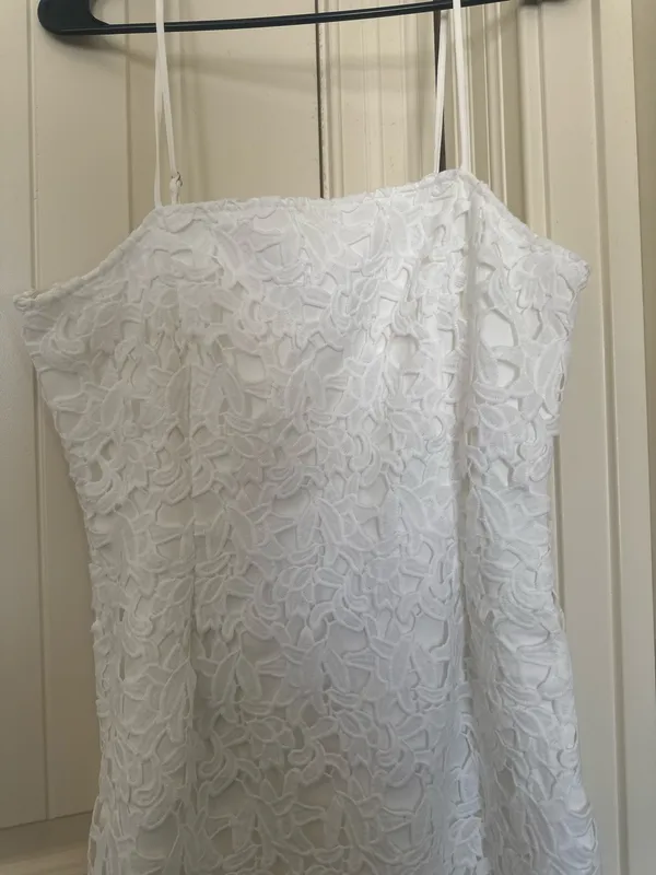 White mini dress Size L - Image 2