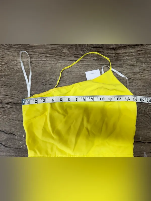 Lovers + Friends LAZO‎ MIDI DRESS in yellow NWT size xs - Image 6