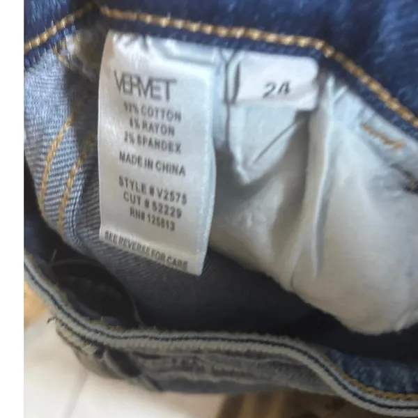 Vervet Jeans Size 24‎ - Image 8