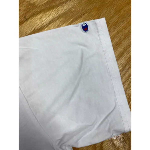 Champion Activewear T-Shirt women XL White Short Sleeve Graphic Logo B61 - Image 3