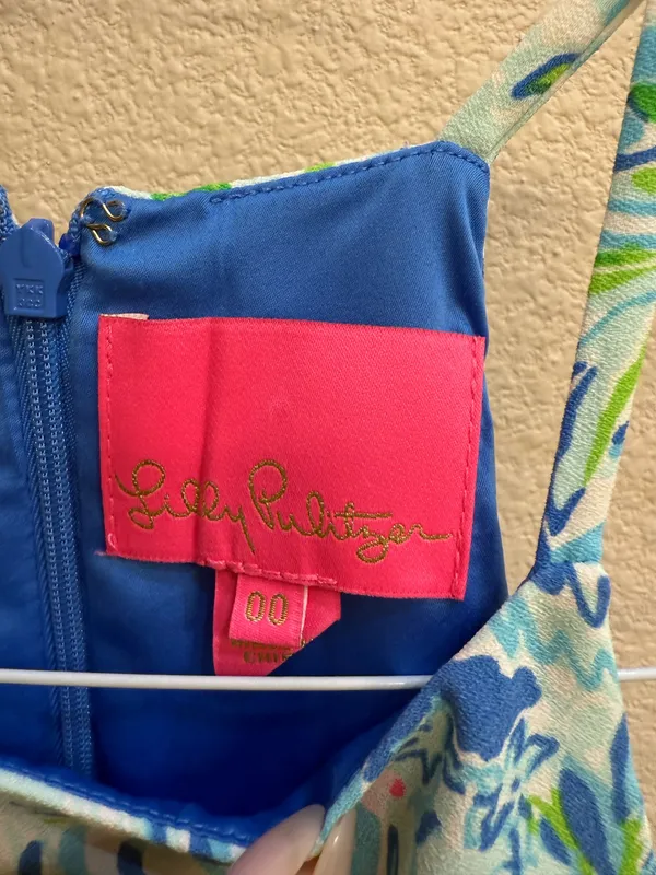 Lilly Pulitzer Dress Blue - Image 3