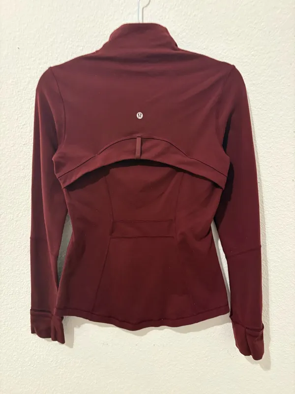 Lululemon Maroon Define Jacket 6 - Image 4