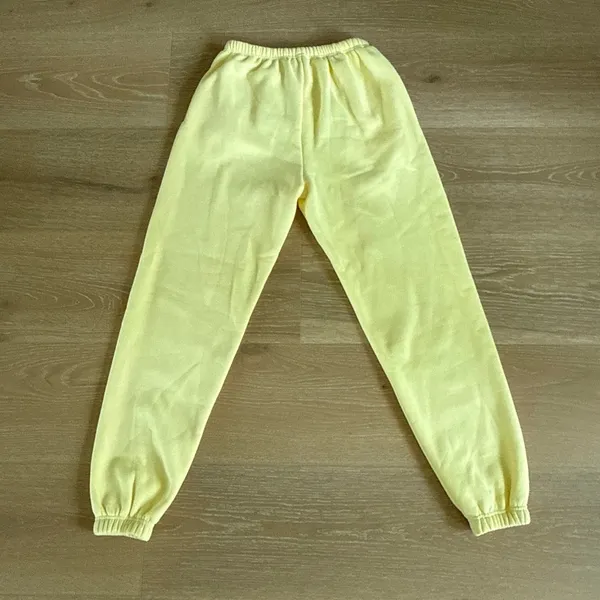 White Fox Vol 1 Sweatpants Size S in Yellow - Image 5